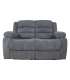 Diivan MALINA 2-kohaline manuaalne recliner, hall