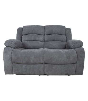 Diivan MALINA 2-kohaline manuaalne recliner, hall