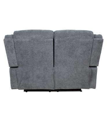 Diivan MALINA 2-kohaline manuaalne recliner, hall