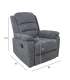Tugitool MANUEL manuaalne recliner, hall