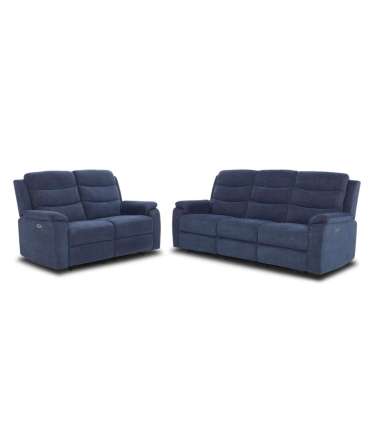 Diivan MIMI 2-kohaline elektriline recliner, snine