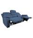 Diivan MIMI 3-kohaline elektriline recliner 208x93xH102cm, sinine