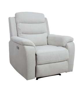 Tugitool MIMI elektriline recliner, hõbe