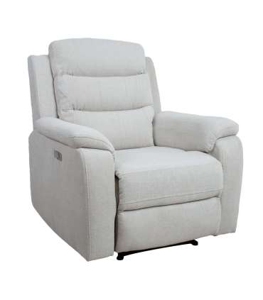 Tugitool MIMI elektriline recliner, hõbehall