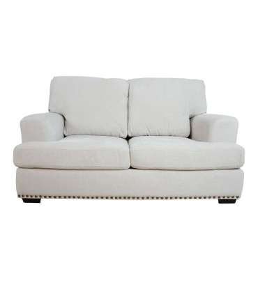 Diivan ILONA 2-kohaline 165x96xH100, valge