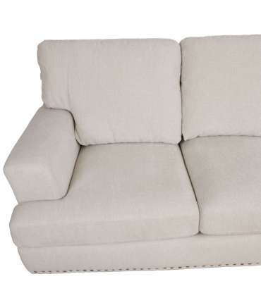 Diivan ILONA 3-kohaline 226x96xH10, valge