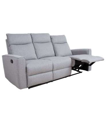 Diivan MORA 3-kohaline manuaalne recliner 204x93xH102cm, hall