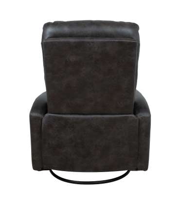 Tugitool DIEGO kiikuv ja pöörlev manuaalne recliner 78x95xH103cm, hall