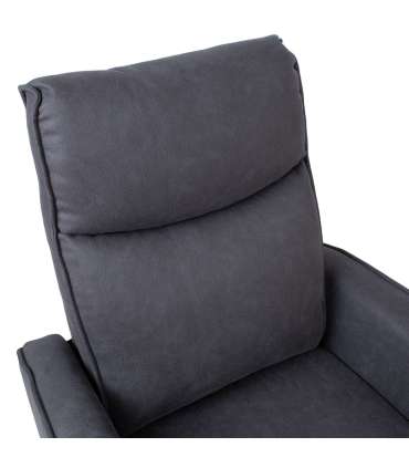 Кресло-реклайнер BUSTER с электрическим механизмом, серый