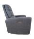 Tugitool GASTON elektriline recliner, hall samet