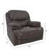 Tugitool GORDY manuaalne recliner 100x93xH106cm, hall