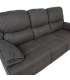 Diivan GORDY 3-kohaline manuaalne recliner 224x93xH106cm, hall