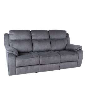 Diivan GENTRY 3-kohaline manuaalne recliner 210x98xH104cm, hall
