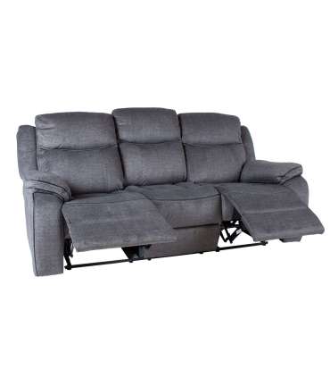 Diivan GENTRY 3-kohaline manuaalne recliner 210x98xH104cm, hall
