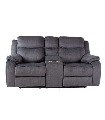 Diivan GENTRY 2-kohaline manuaalne recliner 190x98xH104cm, hall