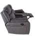 Diivan GENTRY 2-kohaline manuaalne recliner 190x98xH104cm, hall