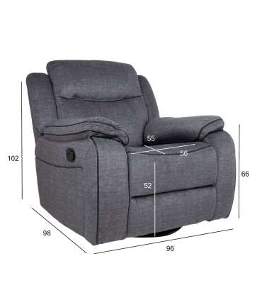 Tugitool GENTRY kiikuv ja pöörlev manuaa