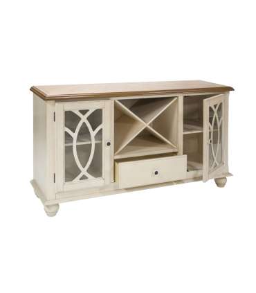 Комод LILY 152x46xH84см, антично-белый