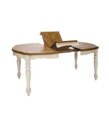 Söögilaud LILY 137/182x 106,5xH76cm, tamm