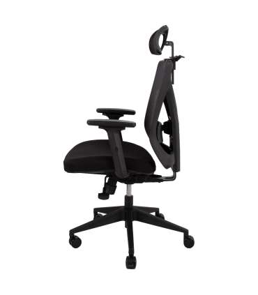 Töötool MIKE 64x65xH110-120cm, must