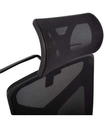 Töötool MIKE 64x65xH110-120cm, must