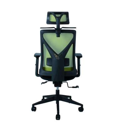 Рабочий стул MIKE черный/зеленый