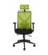 Рабочий стул MIKE черный/зеленый