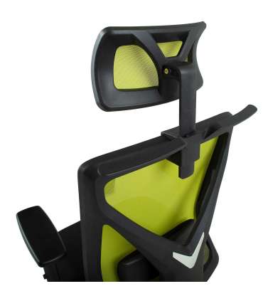 Töötool MIKE 64x65xH110-120cm, must/roheline