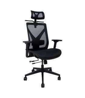 Töötool MIKE 64x65xH110-120cm, must