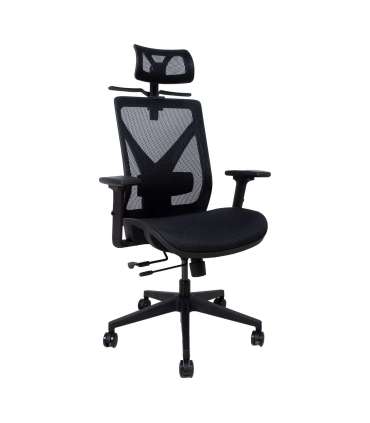 Töötool MIKE 64x65xH110-120cm, must