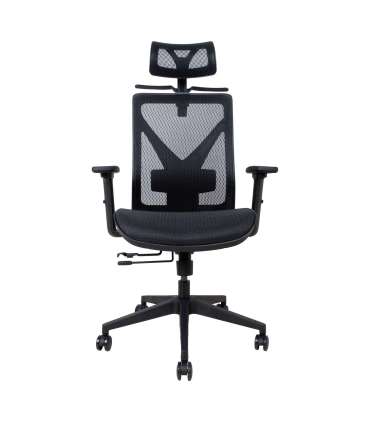 Töötool MIKE 64x65xH110-120cm, must