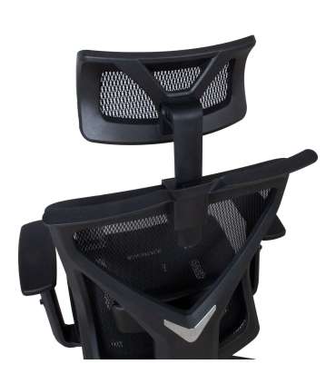 Töötool MIKE 64x65xH110-120cm, must