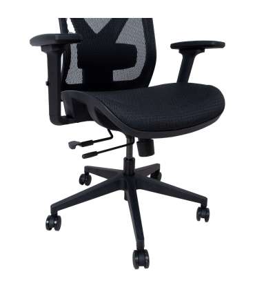 Töötool MIKE 64x65xH110-120cm, must