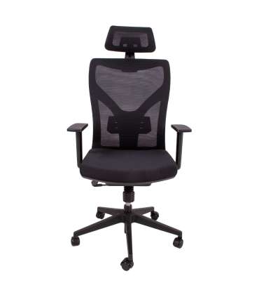 Töötool VENON 58x58xH94-100,5cm, must