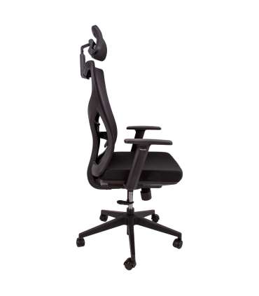 Töötool VENON 58x58xH94-100,5cm, must