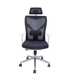 Рабочий стул VENON черный/белый