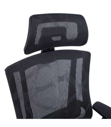 Töötool FLEX 70x70xH116-126cm, must