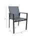 Садовый стул AMALFI 58x65xH90см, серый