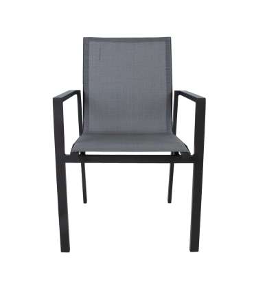 Садовый стул AMALFI 58x65xH90см, серый