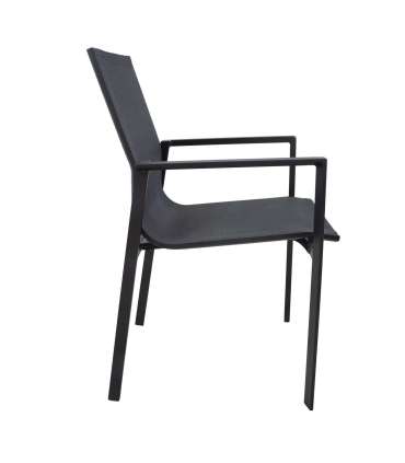 Садовый стул AMALFI 58x65xH90см, серый