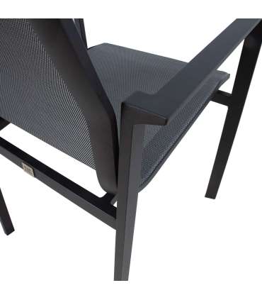 Садовый стул AMALFI 58x65xH90см, серый