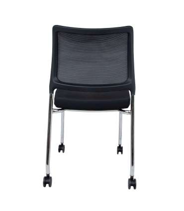 Klienditool VICKI ratastega, must