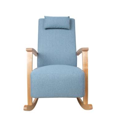 Кресло-качалка VENLA голубой