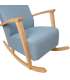 Кресло-качалка VENLA голубой