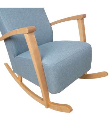 Кресло-качалка VENLA голубой