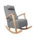 Кресло-качалка VENLA серый