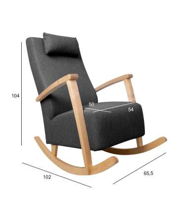 Kiiktool VENLA 65,5x102xH104cm, tumehall