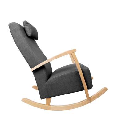 Кресло-качалка VENLA темно-серый