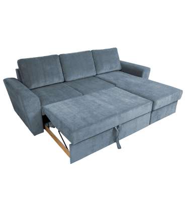 Nurgadiivanvoodi INGMAR 242x168/92xH92cm, meresinine*