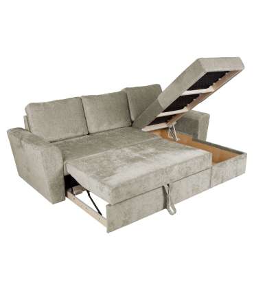 Nurgadiivanvoodi INGMAR 242x168/92xH92cm, beež